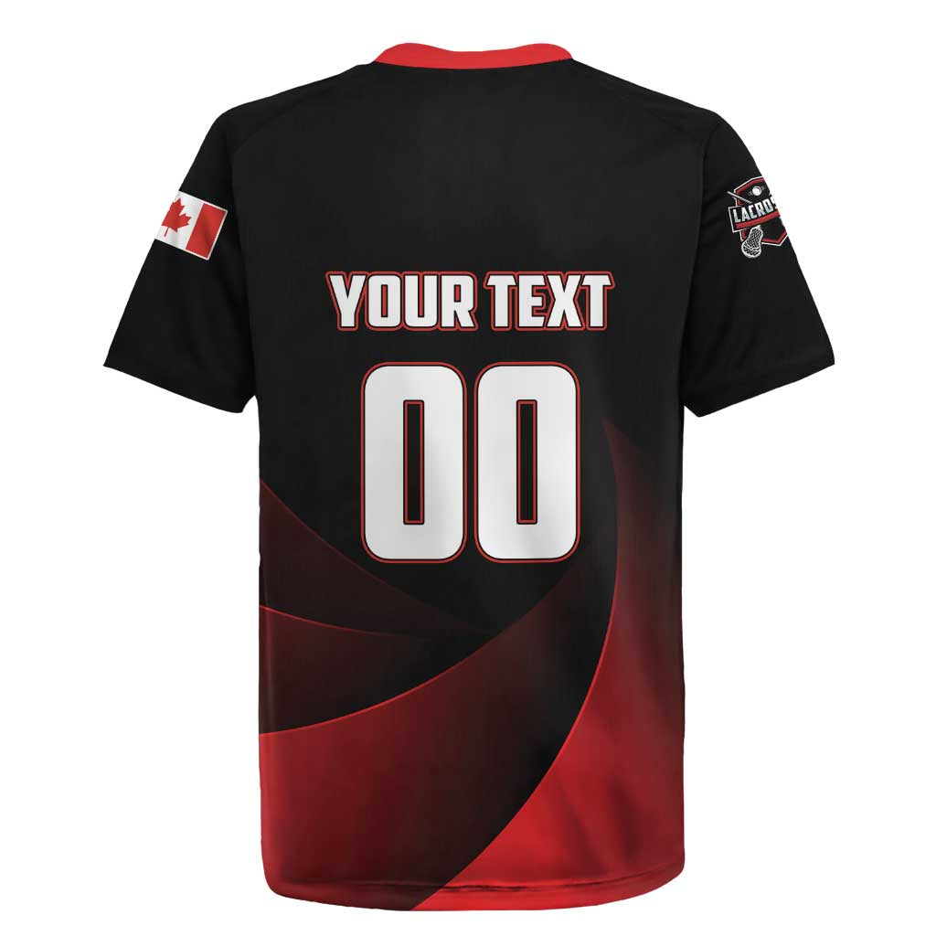 Custom Canada Lacrosse 2025 Rugby Jersey Our Country and Our Game