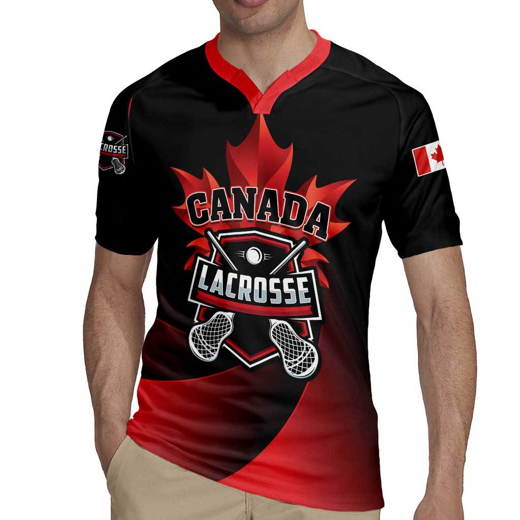Custom Canada Lacrosse 2025 Rugby Jersey Our Country and Our Game