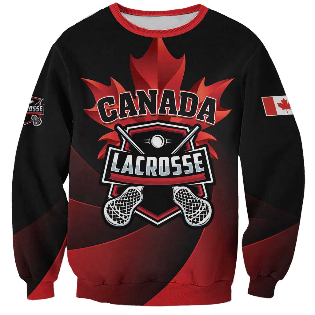 Custom Canada Lacrosse 2025 Sweatshirt Our Country and Our Game