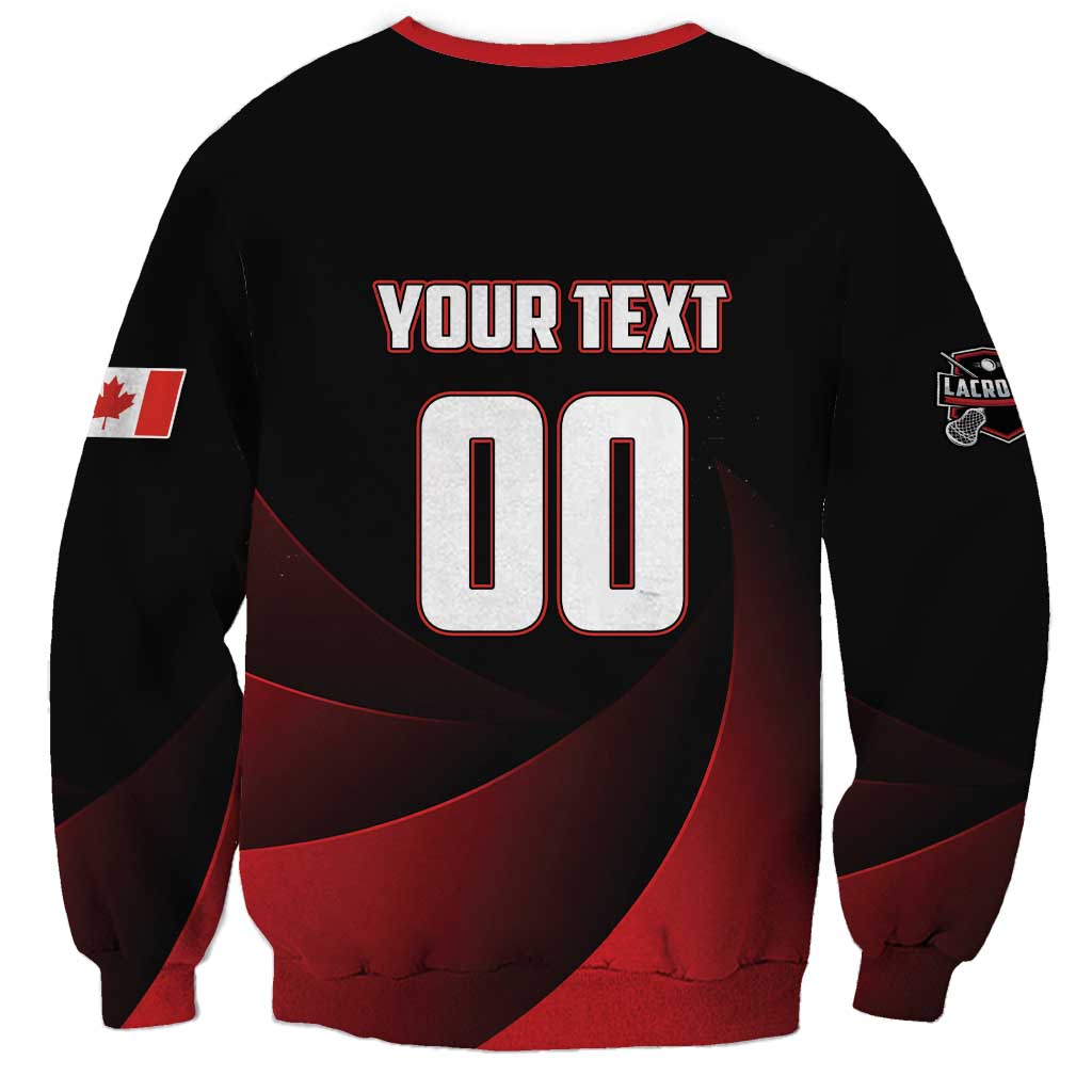 Custom Canada Lacrosse 2025 Sweatshirt Our Country and Our Game