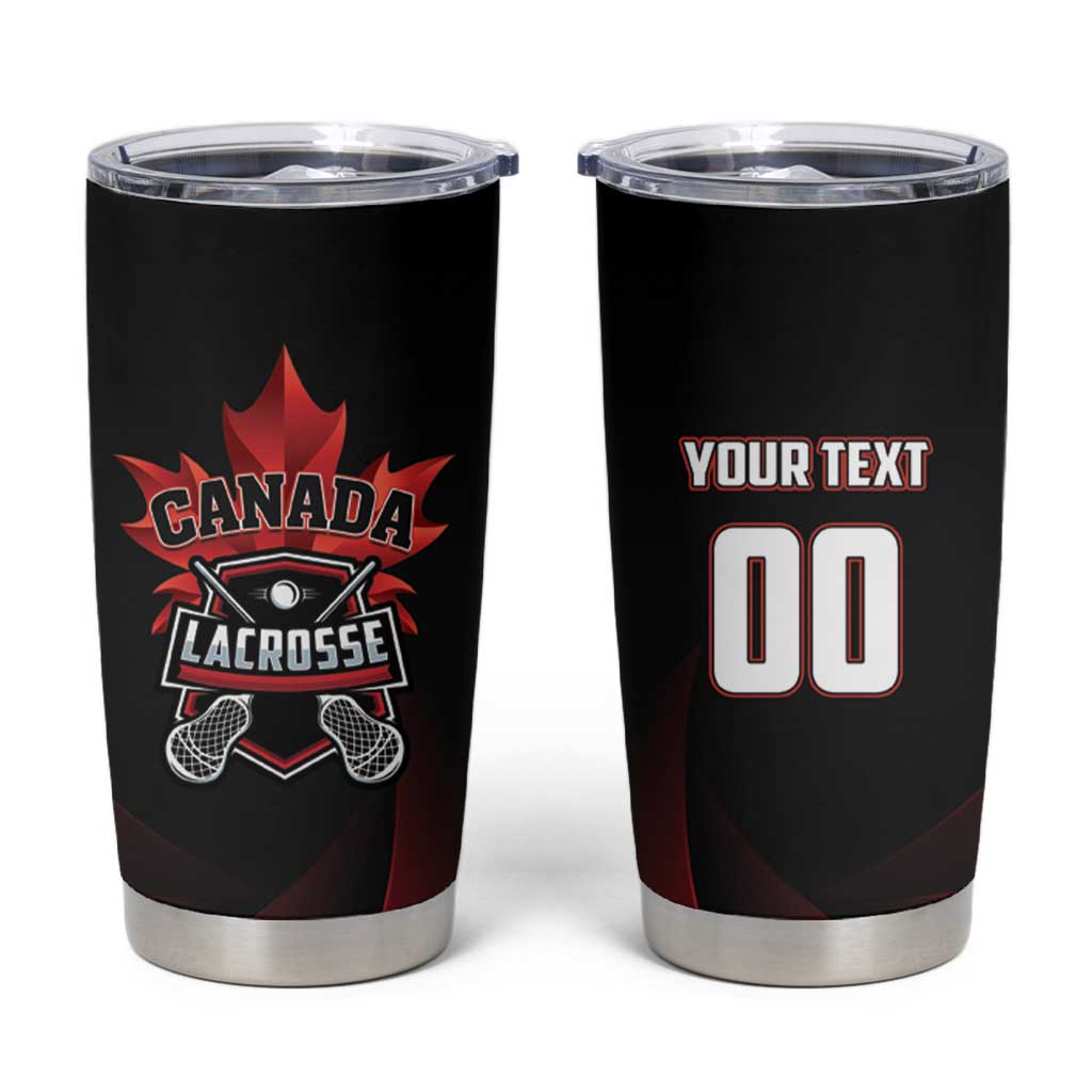 Custom Canada Lacrosse 2025 Tumbler Cup Our Country and Our Game