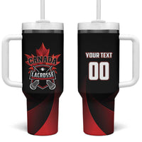 Custom Canada Lacrosse 2025 Tumbler With Handle Our Country and Our Game