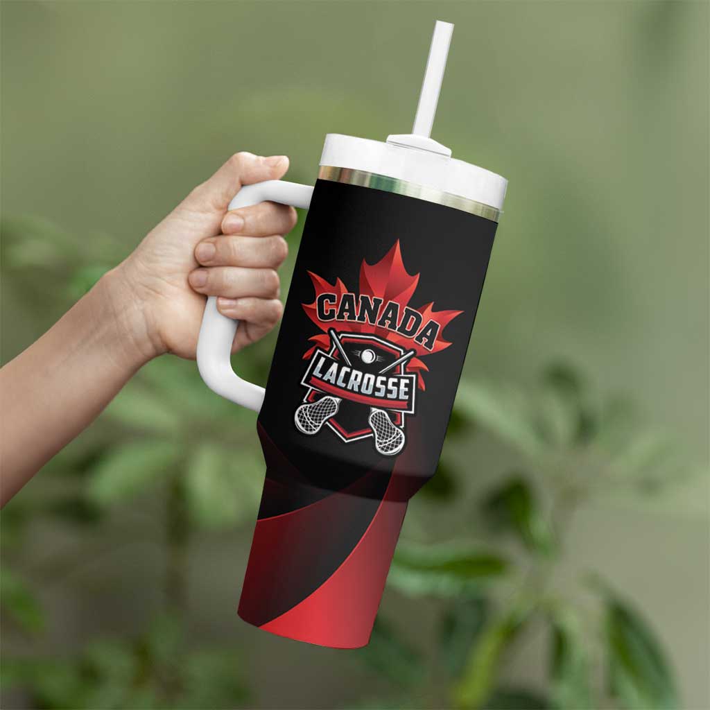 Custom Canada Lacrosse 2025 Tumbler With Handle Our Country and Our Game