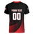 Custom Canada Lacrosse 2025 Women V-Neck T-Shirt Our Country and Our Game
