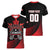 Custom Canada Lacrosse 2025 Women V-Neck T-Shirt Our Country and Our Game