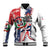 Personalized Baseball Dominican Republic Baseball Jacket Come On Team DR Grunge Style