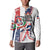 Personalized Baseball Dominican Republic Button Sweatshirt Come On Team DR Grunge Style