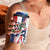 Personalized Baseball Dominican Republic 4 in 1 Can Cooler Tumbler Come On Team DR Grunge Style