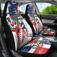 Baseball Dominican Republic Car Seat Cover Come On Team DR Grunge Style