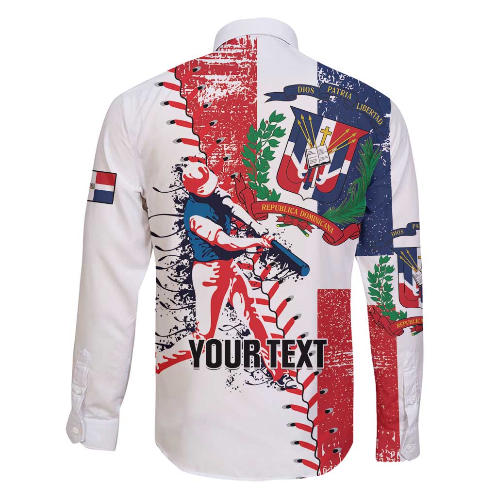 Personalized Baseball Dominican Republic Family Matching Mermaid Dress and Hawaiian Shirt Come On Team DR Grunge Style