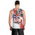 Personalized Baseball Dominican Republic Men Tank Top Come On Team DR Grunge Style