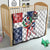 Baseball Dominican Republic Quilt Come On Team DR Grunge Style