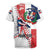 Personalized Baseball Dominican Republic Rugby Jersey Come On Team DR Grunge Style