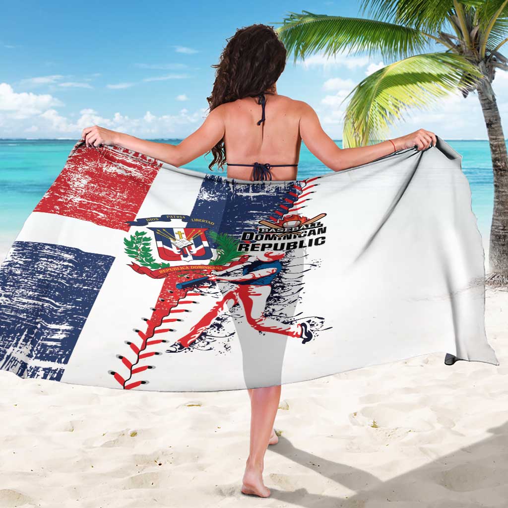 Baseball Dominican Republic Sarong Come On Team DR Grunge Style
