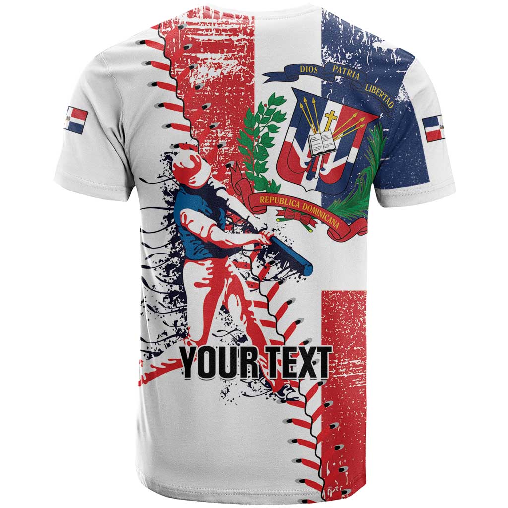 Personalized Baseball Dominican Republic T Shirt Come On Team DR Grunge Style