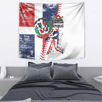 Baseball Dominican Republic Tapestry Come On Team DR Grunge Style