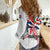 Personalized Baseball Dominican Republic Women Casual Shirt Come On Team DR Grunge Style
