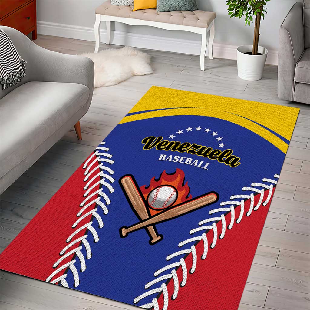 Baseball Venezuela Area Rug Team Venezuela Go Champions