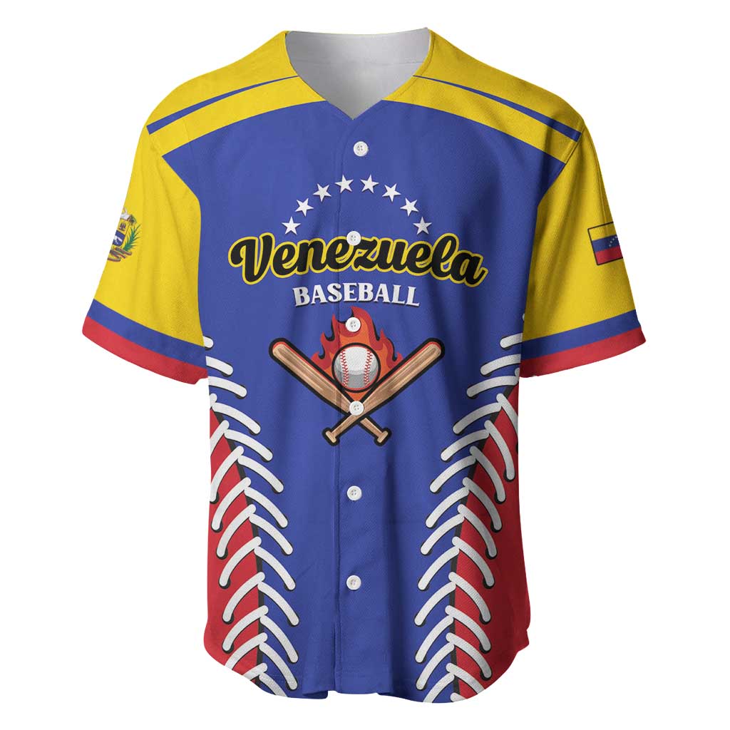 Custom Baseball Venezuela Baseball Jersey Team Venezuela Go Champions