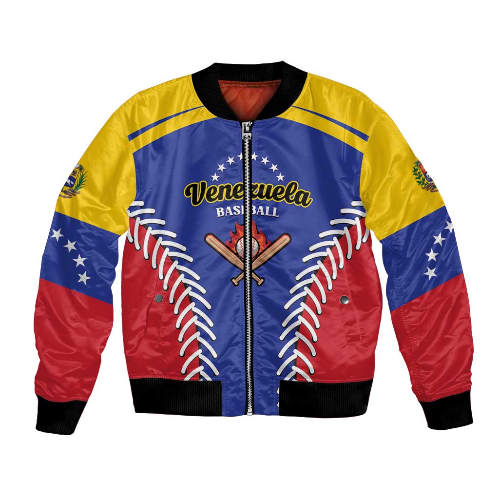 Custom Baseball Venezuela Bomber Jacket Team Venezuela Go Champions