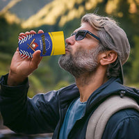 Custom Baseball Venezuela 4 in 1 Can Cooler Tumbler Team Venezuela Go Champions