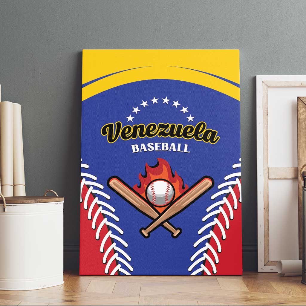Baseball Venezuela Canvas Wall Art Team Venezuela Go Champions