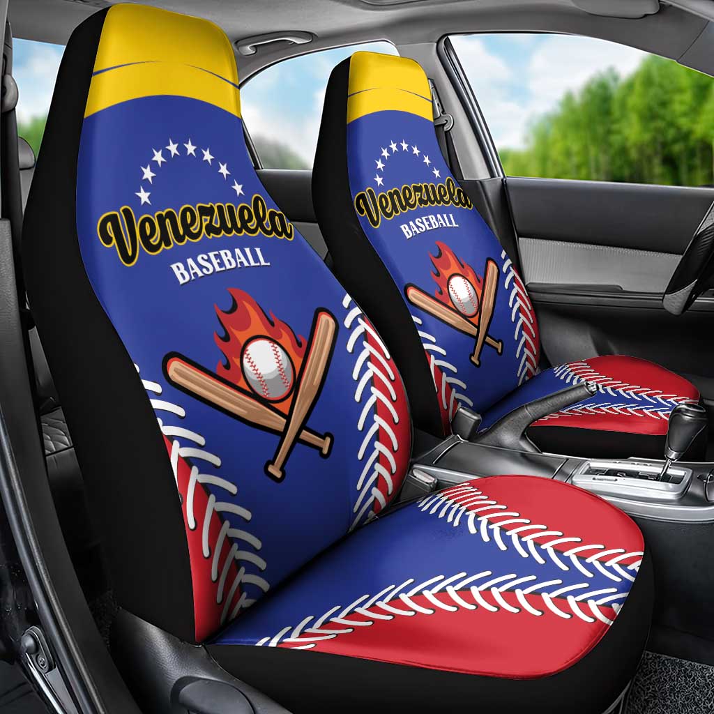 Baseball Venezuela Car Seat Cover Team Venezuela Go Champions