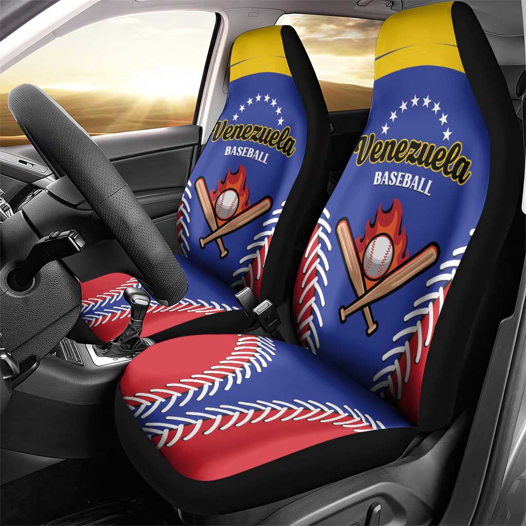 Baseball Venezuela Car Seat Cover Team Venezuela Go Champions