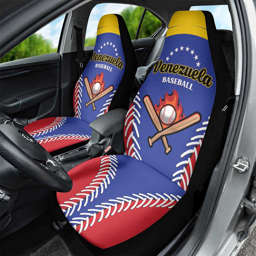 Baseball Venezuela Car Seat Cover Team Venezuela Go Champions