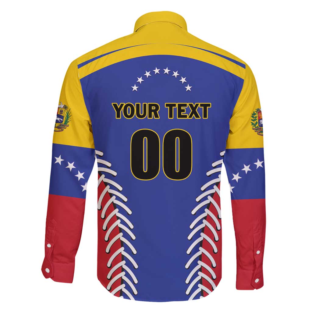 Custom Baseball Venezuela Family Matching Long Sleeve Bodycon Dress and Hawaiian Shirt Team Venezuela Go Champions