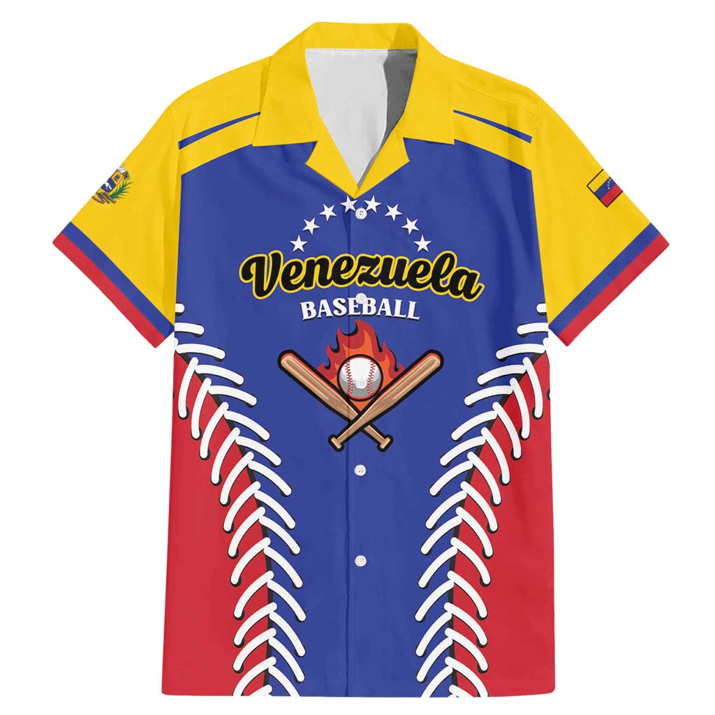 Custom Baseball Venezuela Family Matching Mermaid Dress and Hawaiian Shirt Team Venezuela Go Champions