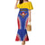 Custom Baseball Venezuela Family Matching Mermaid Dress and Hawaiian Shirt Team Venezuela Go Champions