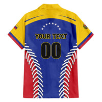 Custom Baseball Venezuela Family Matching Puletasi and Hawaiian Shirt Team Venezuela Go Champions