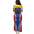 Custom Baseball Venezuela Family Matching Puletasi and Hawaiian Shirt Team Venezuela Go Champions