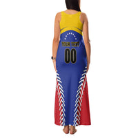 Custom Baseball Venezuela Family Matching Tank Maxi Dress and Hawaiian Shirt Team Venezuela Go Champions