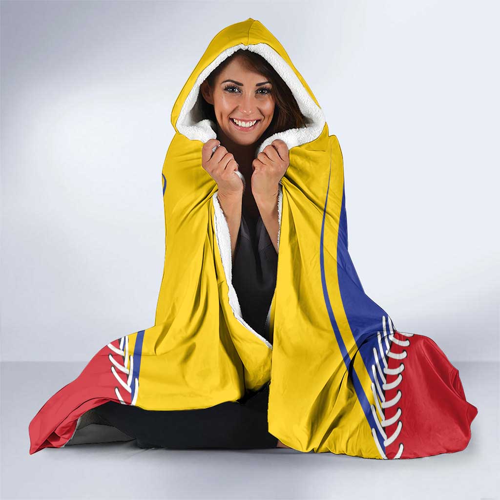 Baseball Venezuela Hooded Blanket Team Venezuela Go Champions
