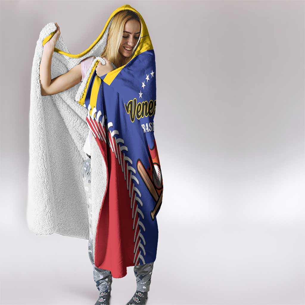 Baseball Venezuela Hooded Blanket Team Venezuela Go Champions