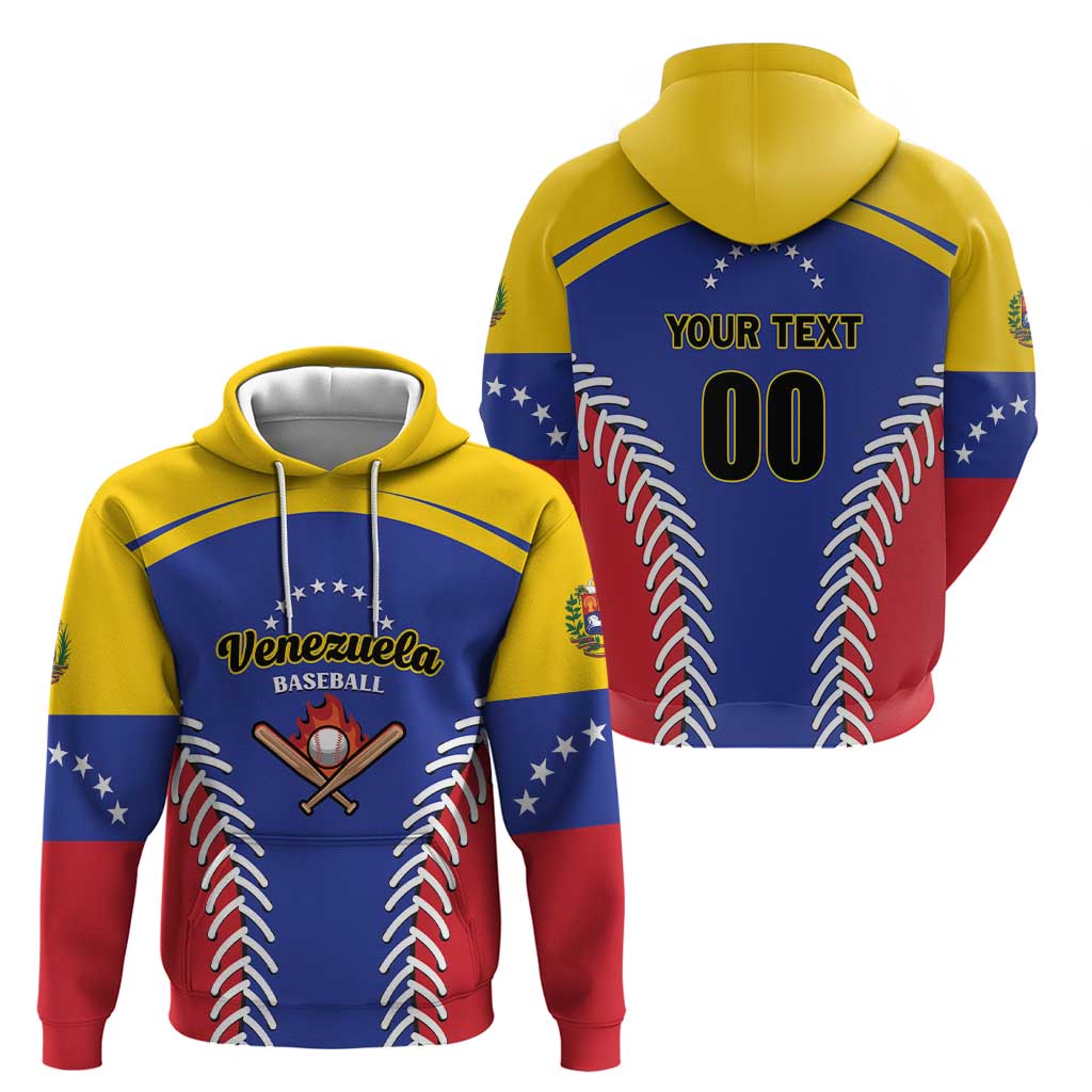 Custom Baseball Venezuela Hoodie Team Venezuela Go Champions