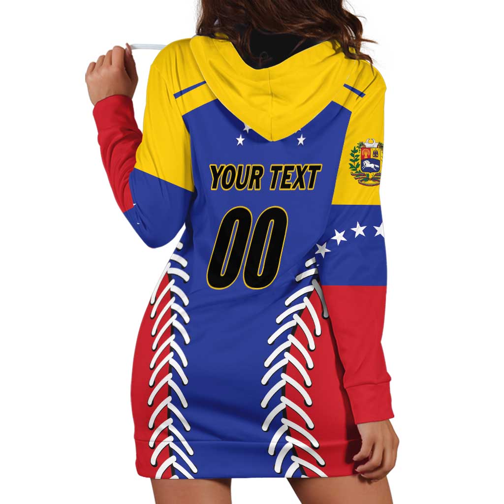 Custom Baseball Venezuela Hoodie Dress Team Venezuela Go Champions