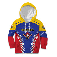 Custom Baseball Venezuela Kid Hoodie Team Venezuela Go Champions
