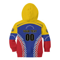 Custom Baseball Venezuela Kid Hoodie Team Venezuela Go Champions
