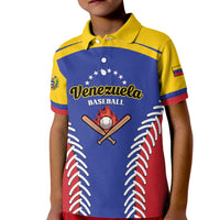 Custom Baseball Venezuela Kid Polo Shirt Team Venezuela Go Champions