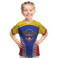 Custom Baseball Venezuela Kid T Shirt Team Venezuela Go Champions