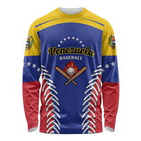 Custom Baseball Venezuela Long Sleeve Shirt Team Venezuela Go Champions