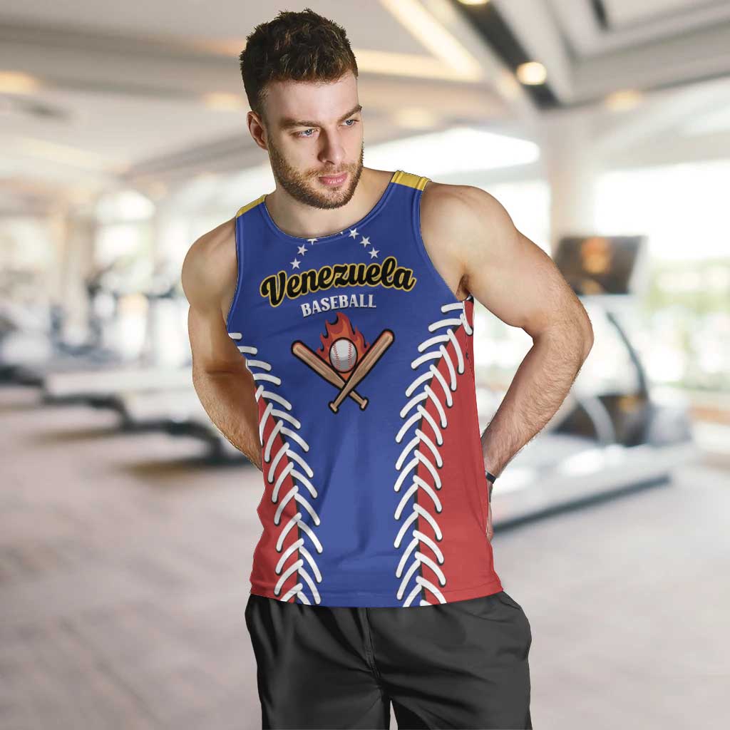 Custom Baseball Venezuela Men Tank Top Team Venezuela Go Champions