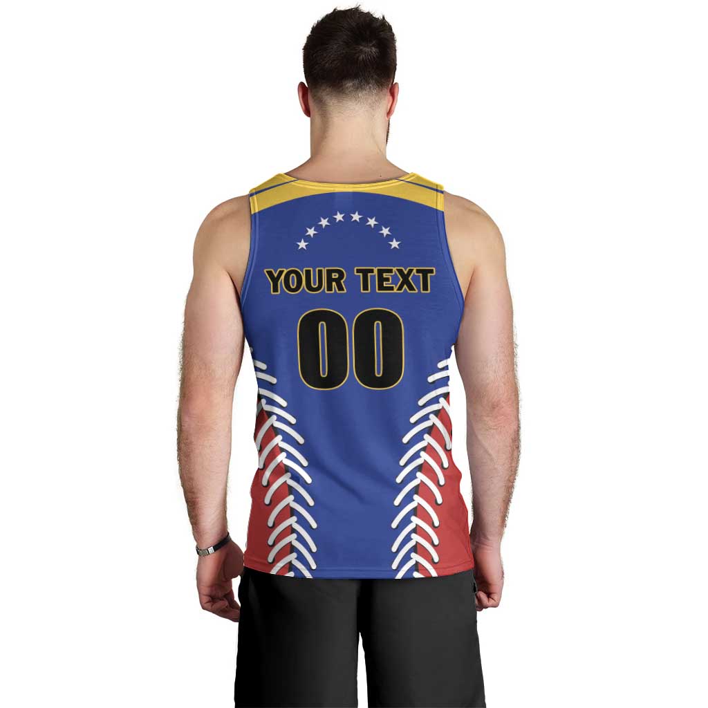 Custom Baseball Venezuela Men Tank Top Team Venezuela Go Champions