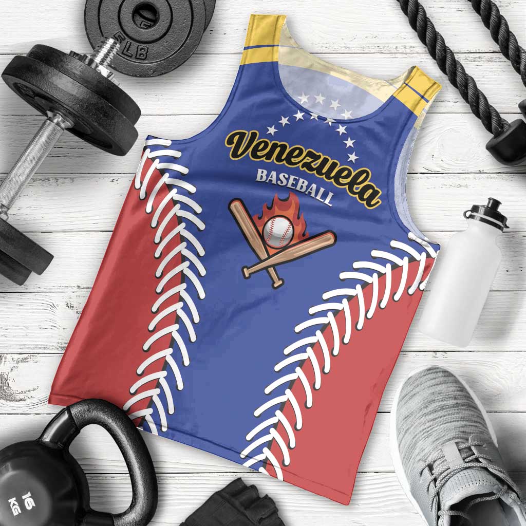 Custom Baseball Venezuela Men Tank Top Team Venezuela Go Champions