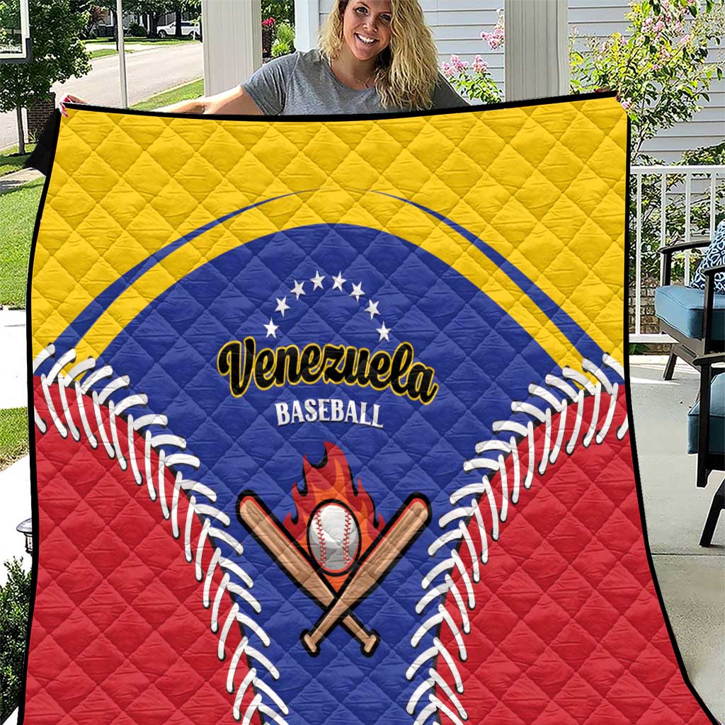 Baseball Venezuela Quilt Team Venezuela Go Champions