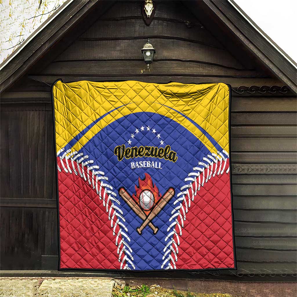 Baseball Venezuela Quilt Team Venezuela Go Champions