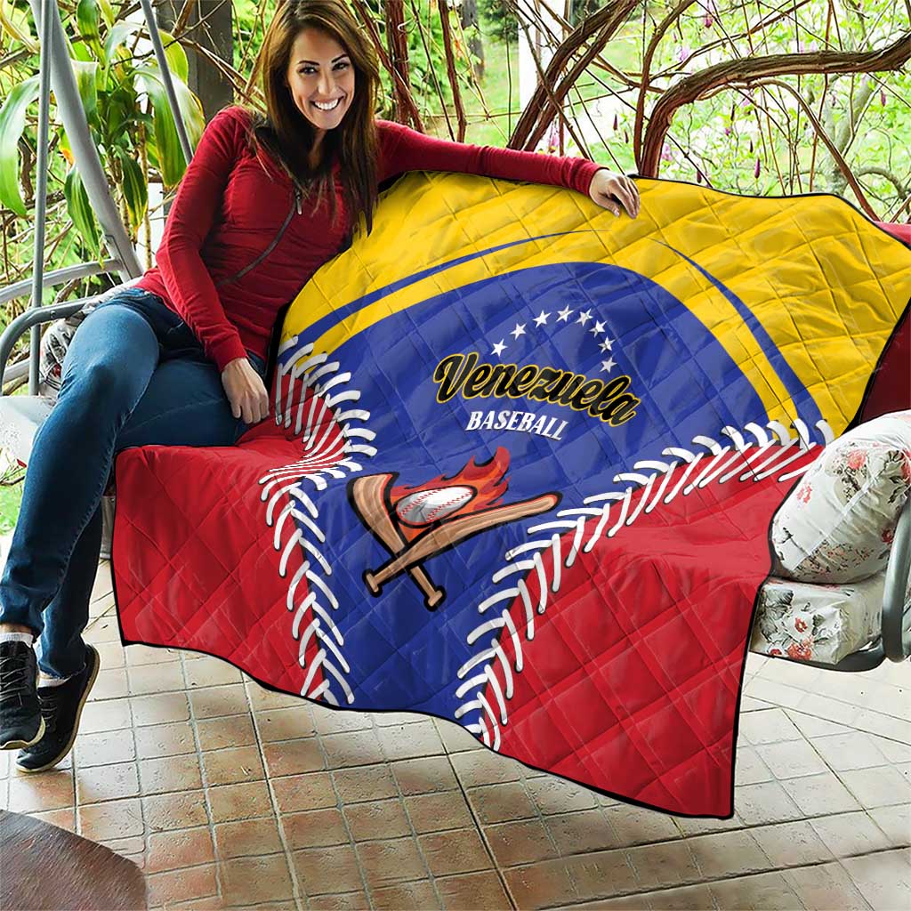 Baseball Venezuela Quilt Team Venezuela Go Champions